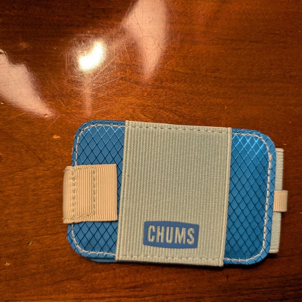 Chums Blue and Cream Wallet